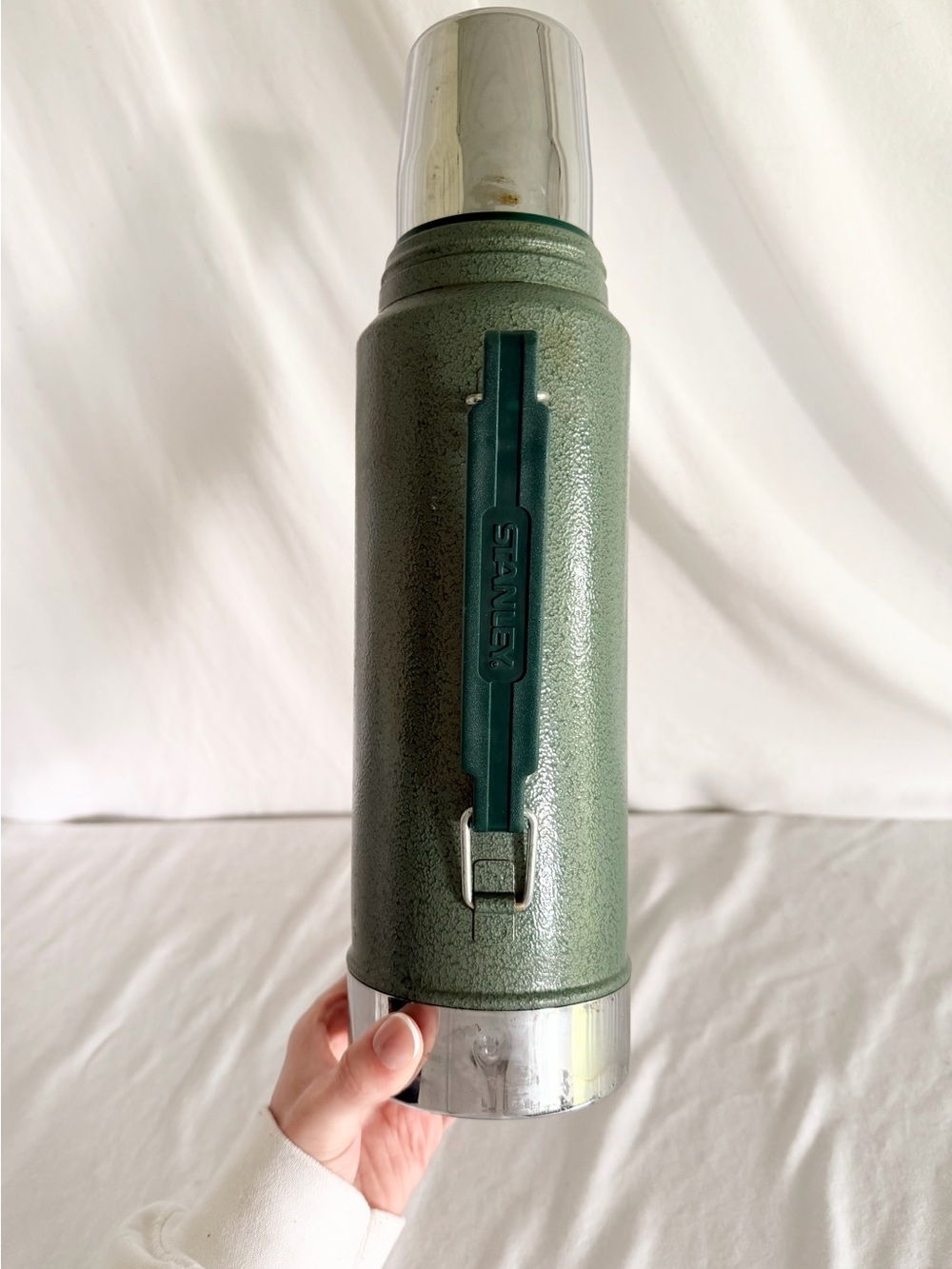 Vintage Stanley Green Thermos